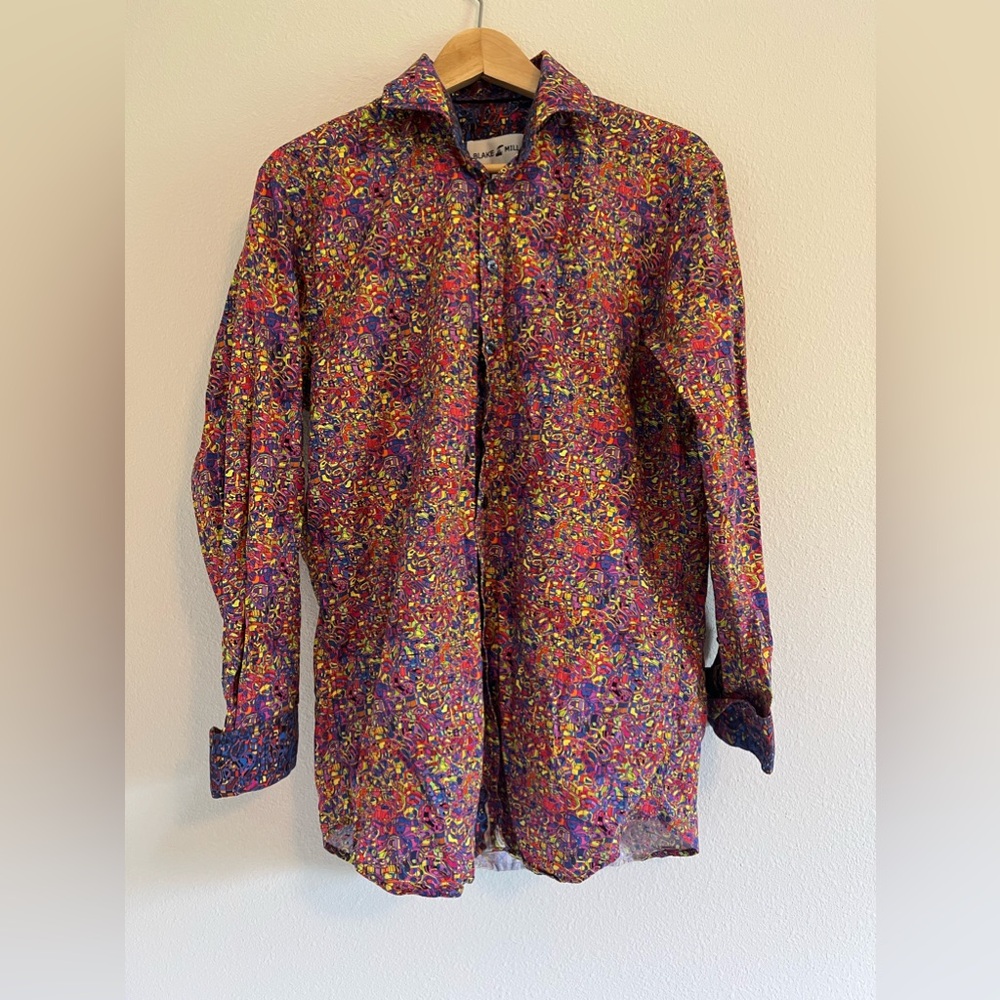 Blake Mill Psychedelic Sixties Button Up